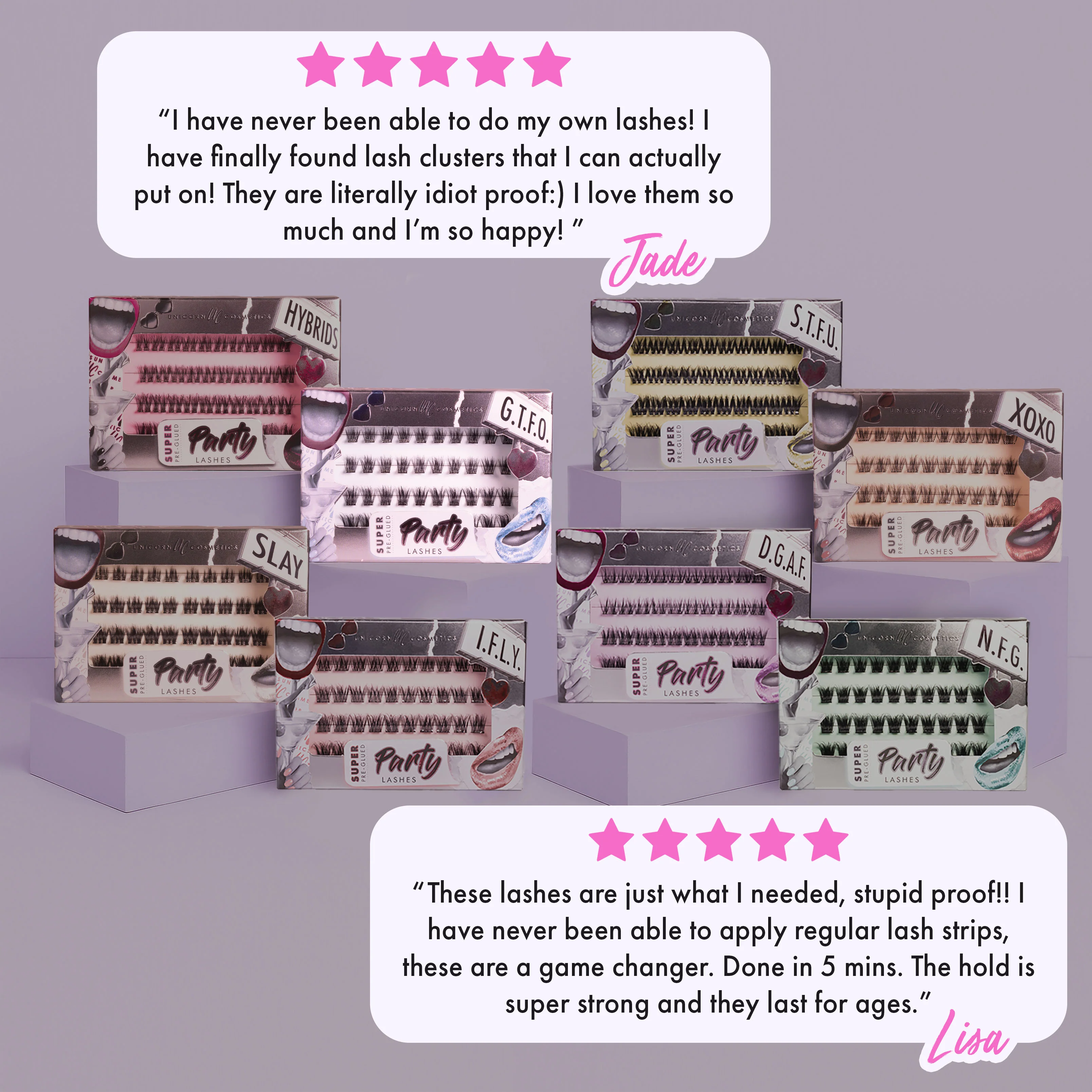G.T.F.O. Super Pre-Glued Lashes - Image 11