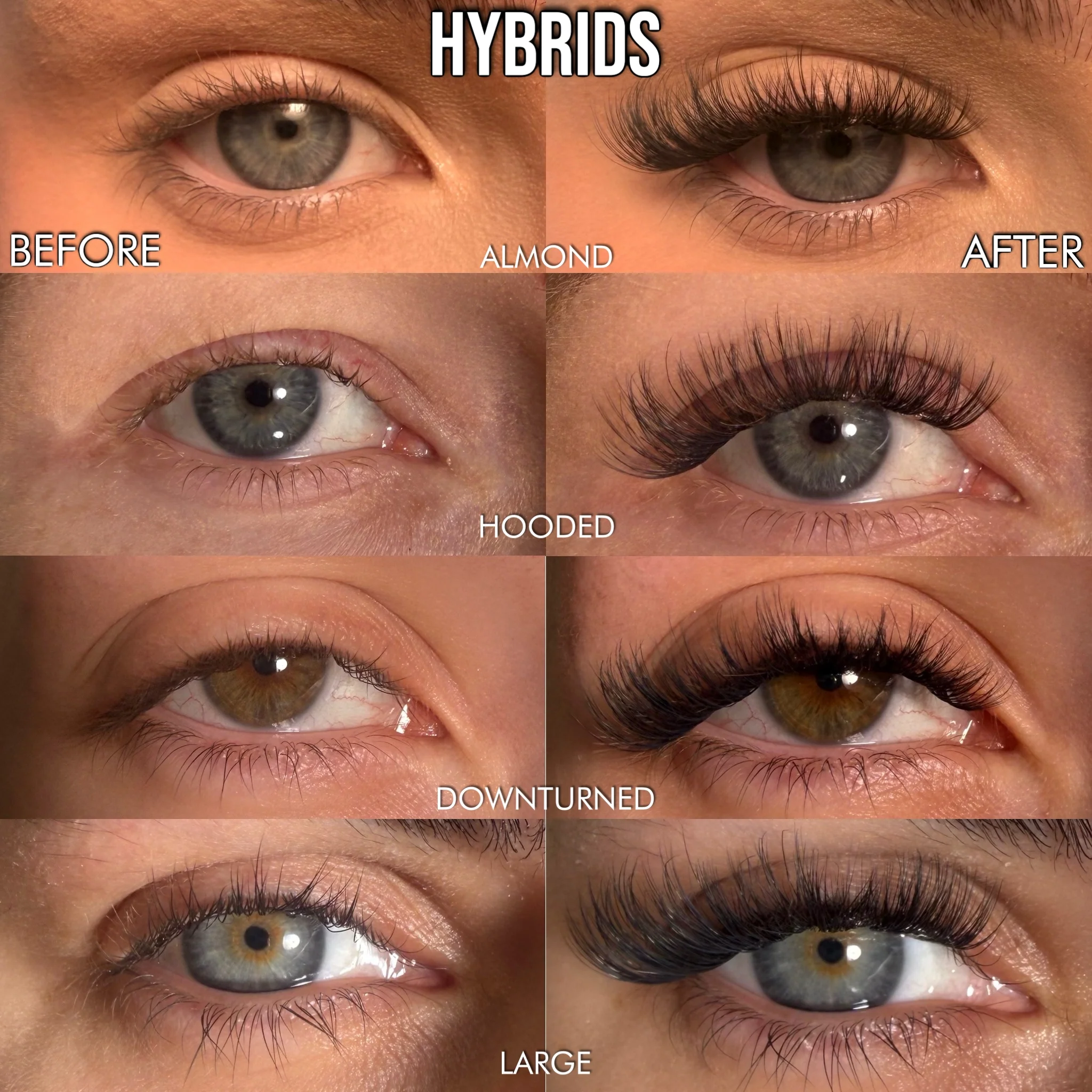 HYBRIDS Super Pre-Glued Lash Starter Kit - Image 4