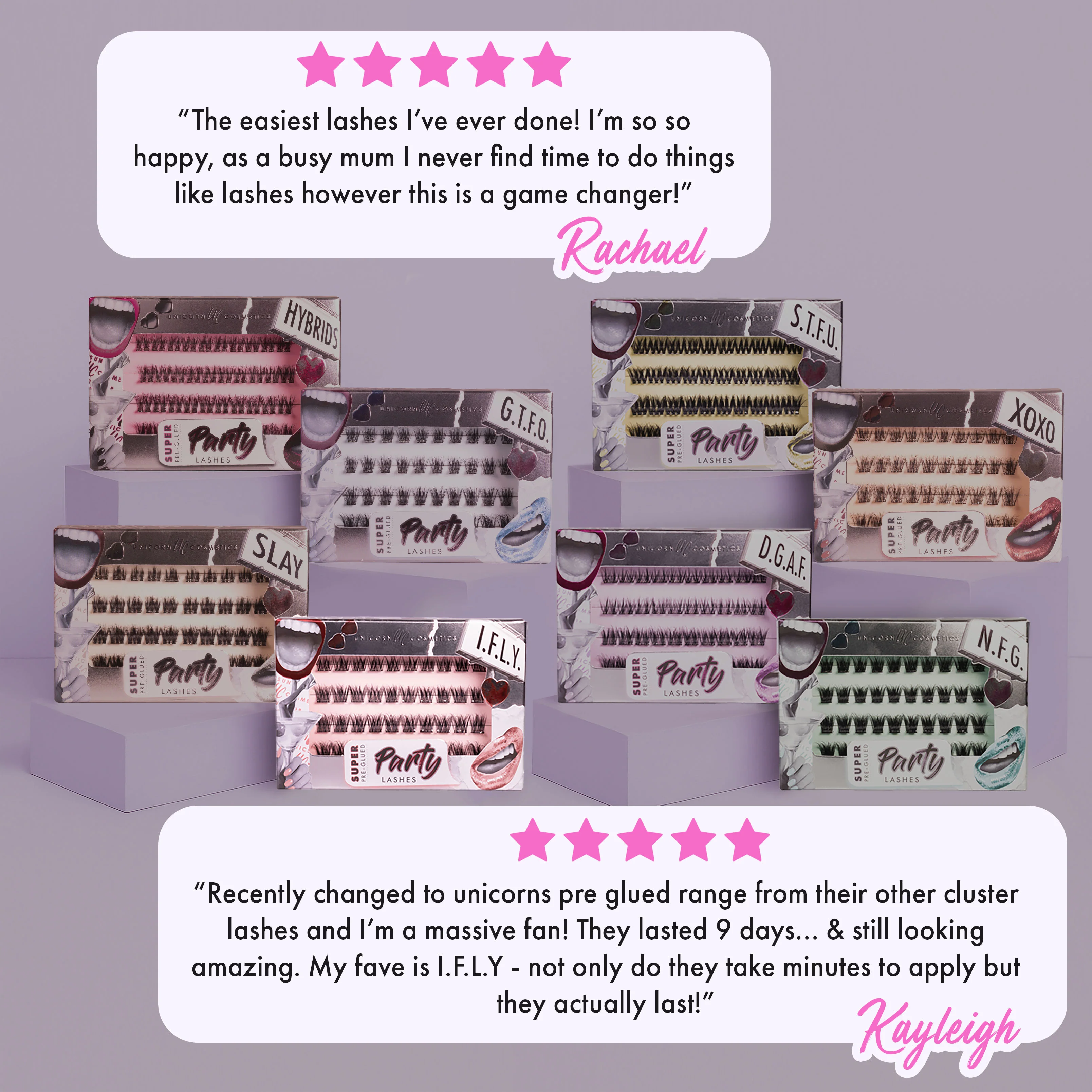 I.F.L.Y. Super Pre-Glued Lash Starter Kit - Image 13