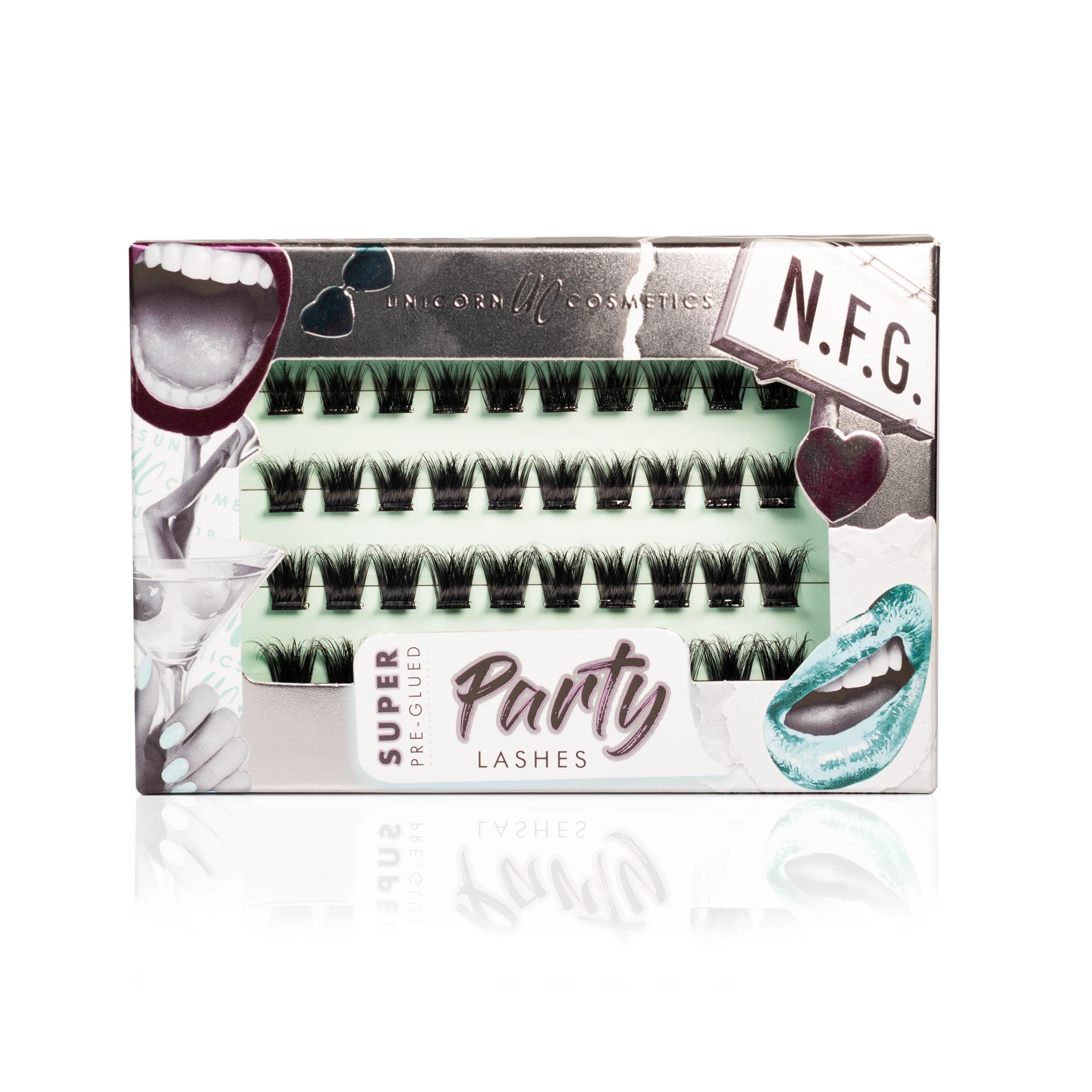 N.F.G. Super Pre-Glued Party Lashes + Remover Duo - Image 10