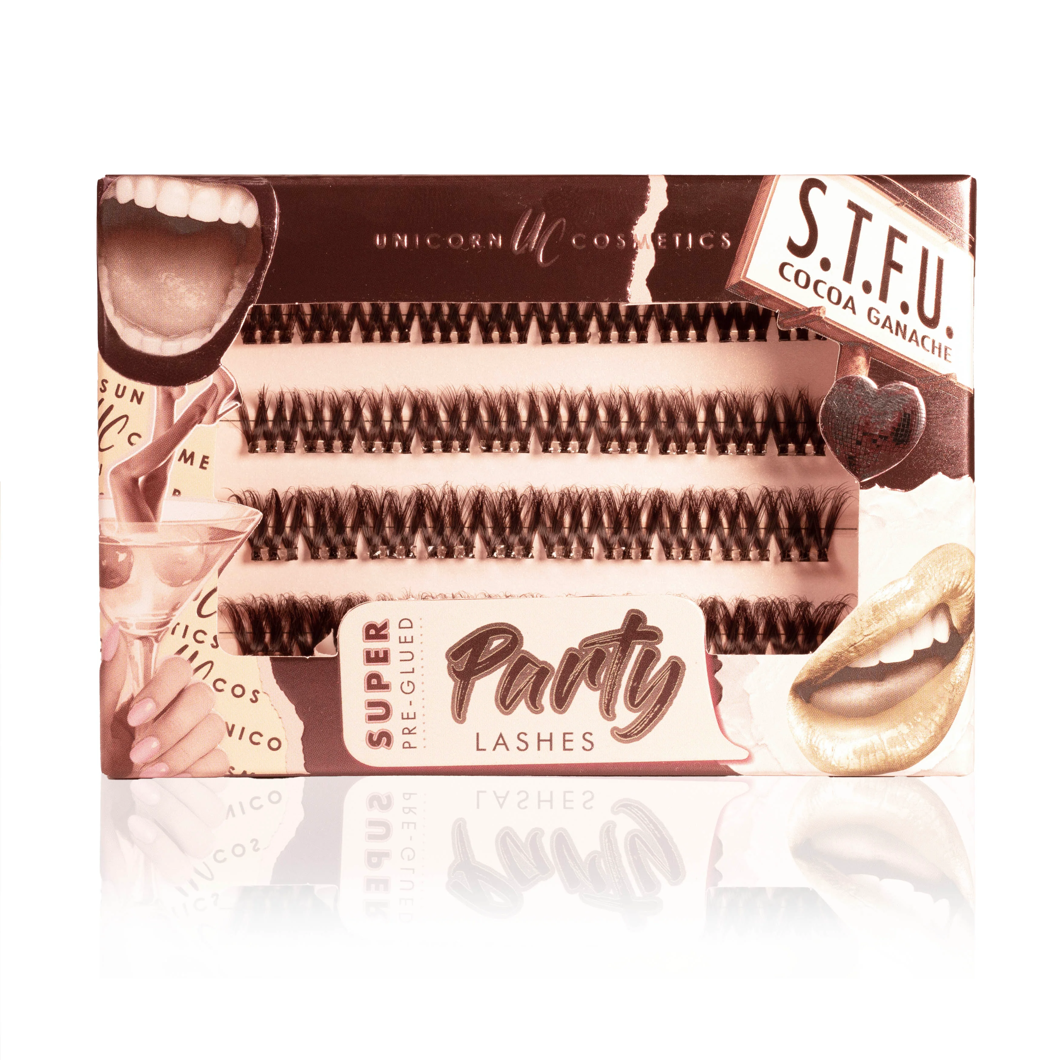S.T.F.U. Cocoa Ganache Super Pre-Glued Lash Starter Kit - Image 10