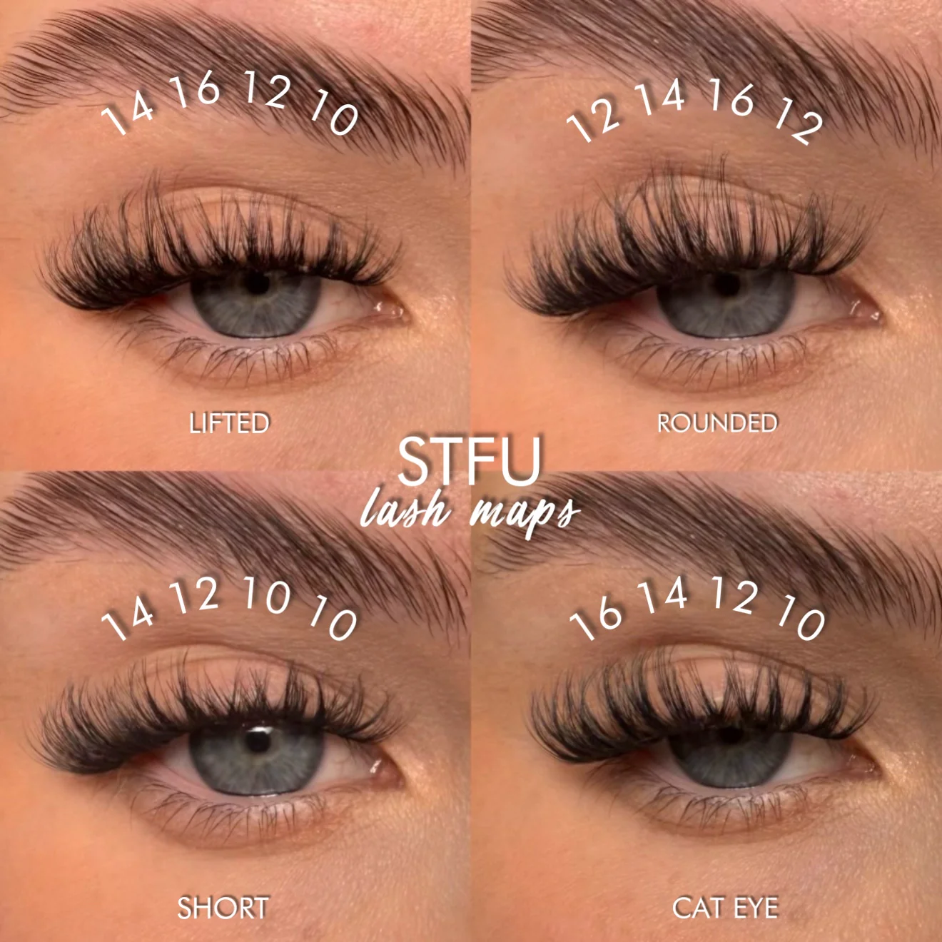 S.T.F.U. Super Pre-Glued Lash Starter Kit - Image 6