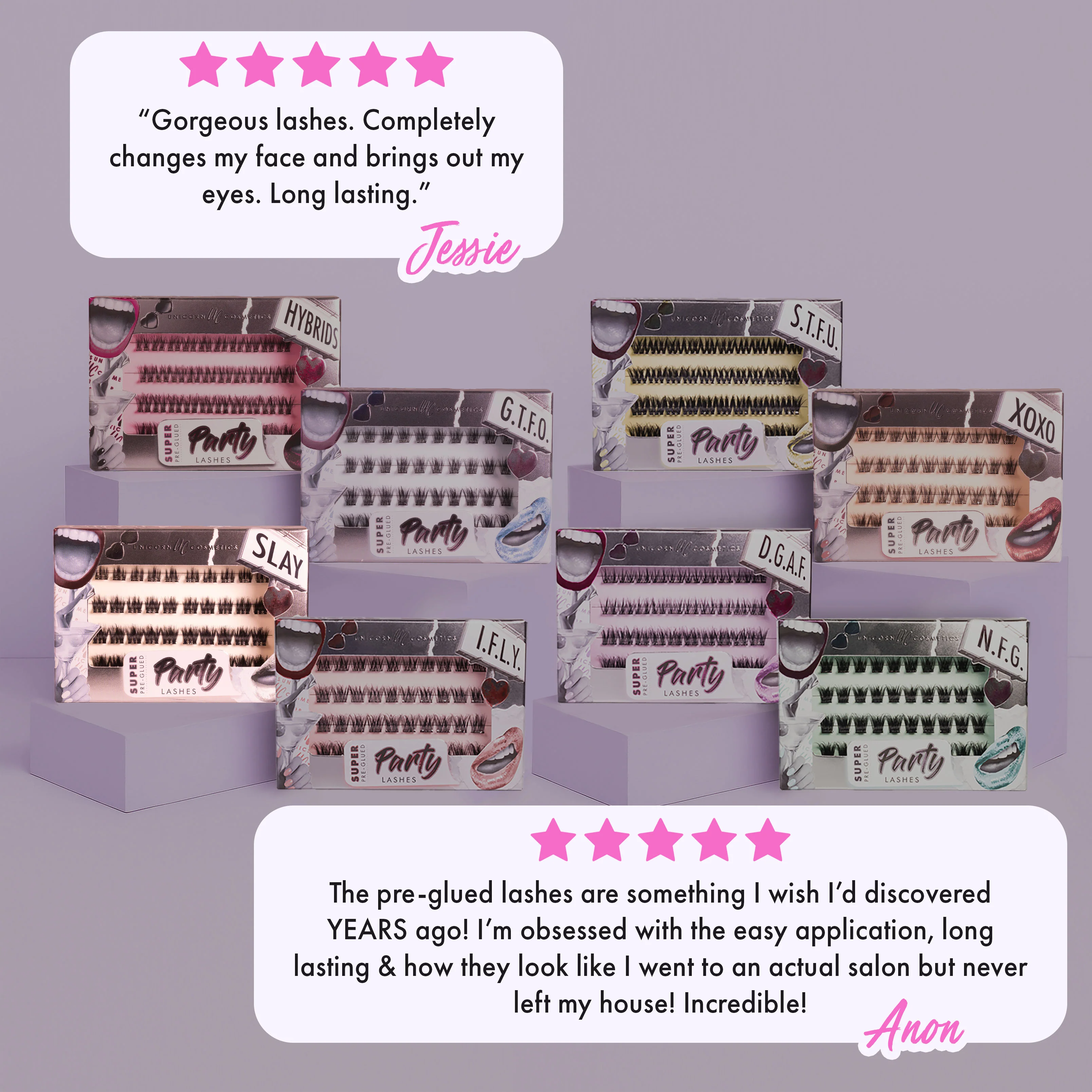 SLAY Super Pre-Glued Lash Starter Kit - Image 13
