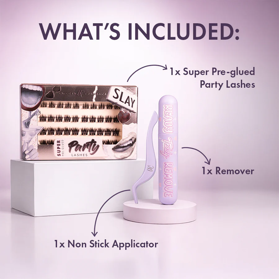 SLAY Super Pre-Glued Lash Starter Kit - Image 5
