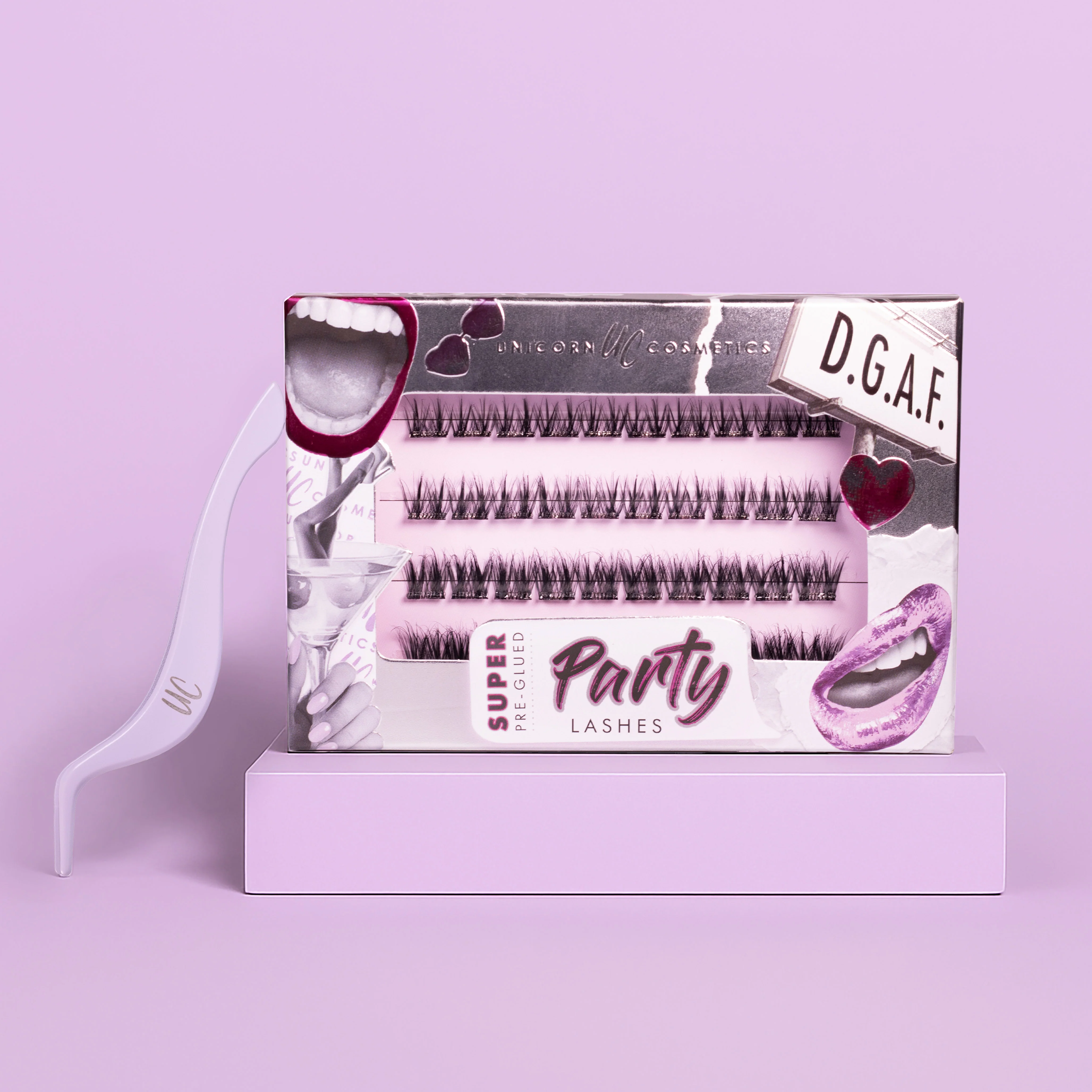 Super Pre-Glued Lashes + Tweezer Duo - Image 4